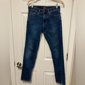 Hollister Epic Flex Skinny Dark Wash Denim Jeans